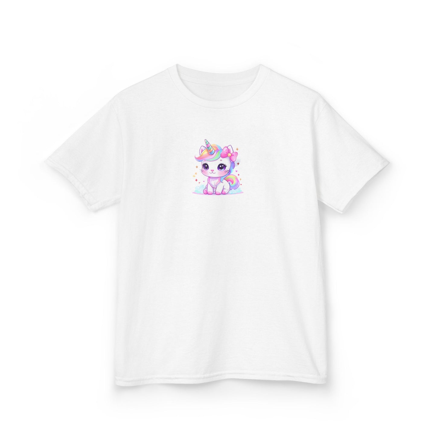 Whimsical Unicorn Kids Heavy Cotton Tee - Perfect for Birthdays & Parties