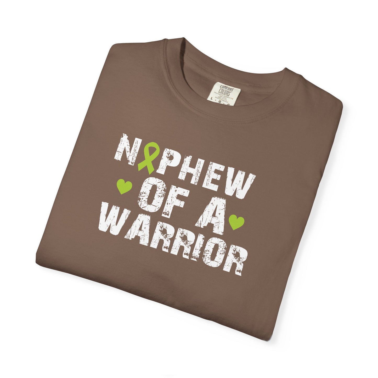 Unisex Warrior Nephew T-Shirt, Support Cancer Awareness Tee, Gift for Family, Comfortable Casual Wear, Unisex Cancer Support Shirt