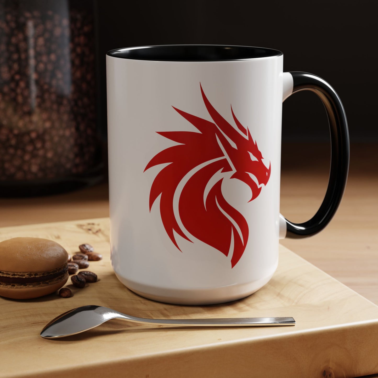 Majestic Dragon Accent Coffee Mug - 15oz