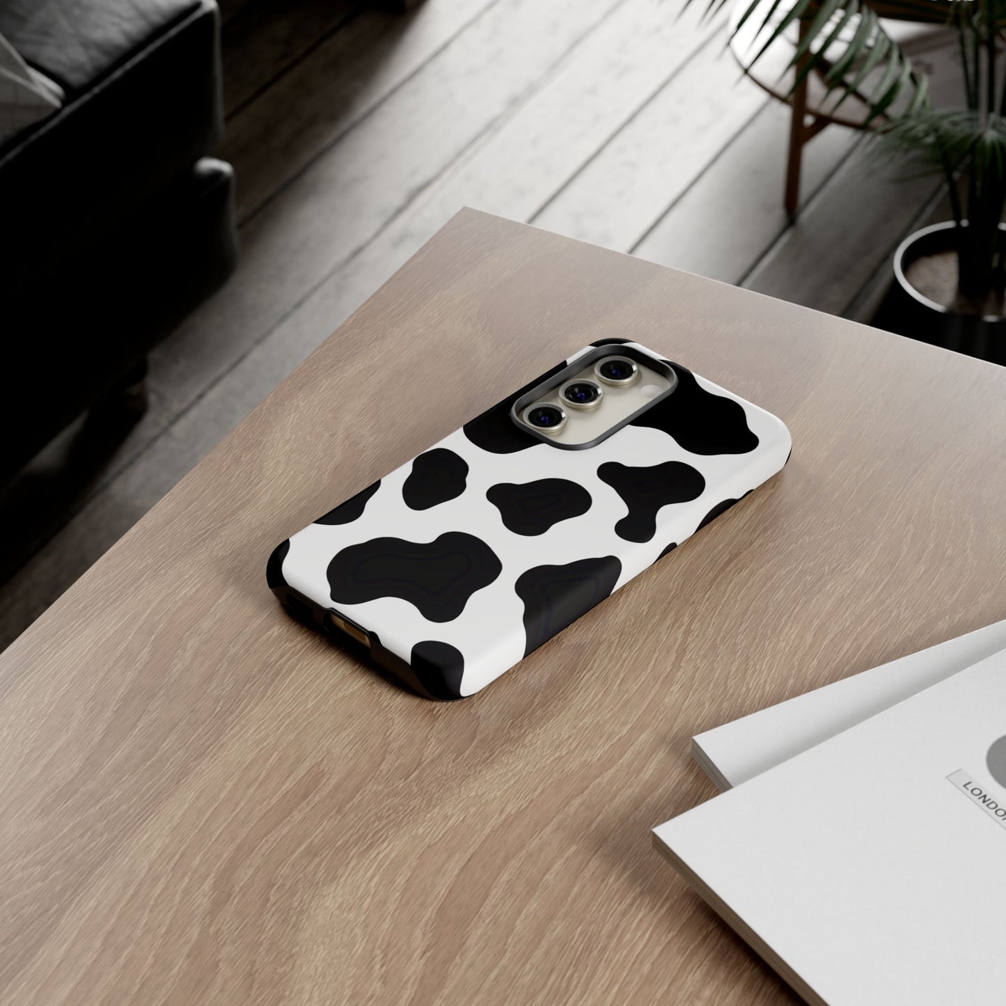 Cow Print Phone Case - Tough Cases for Trendy Protection