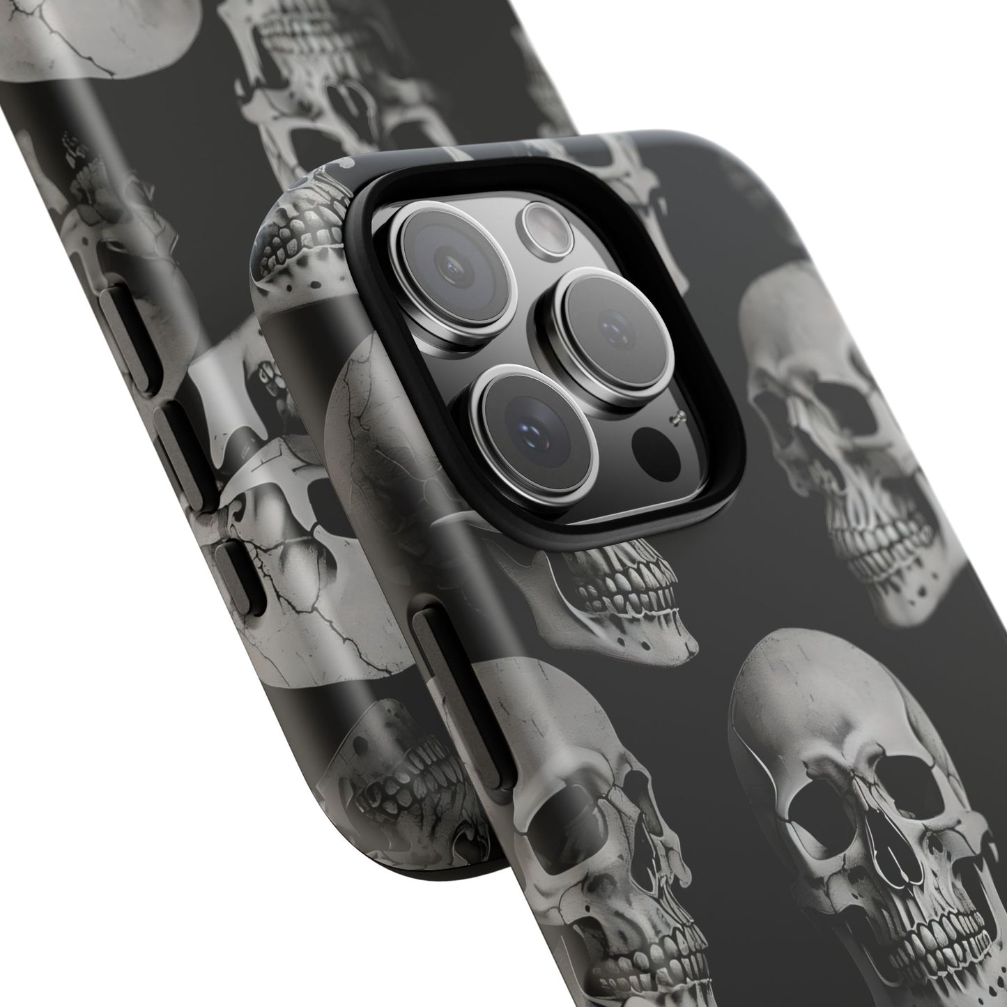 Skull Print Phone Case - Tough Cases for Bold Style