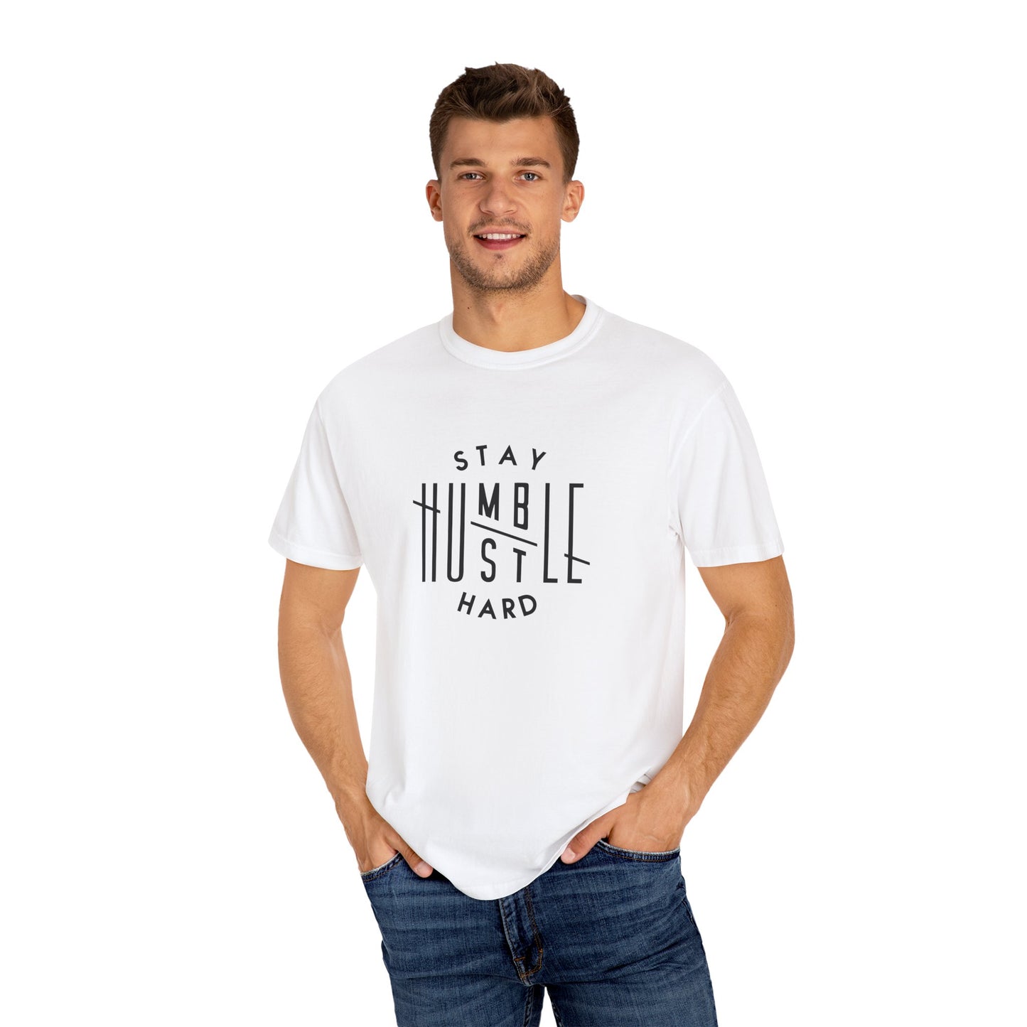 Stay Humble Hustle Hard Unisex T-Shirt - Motivational Streetwear
