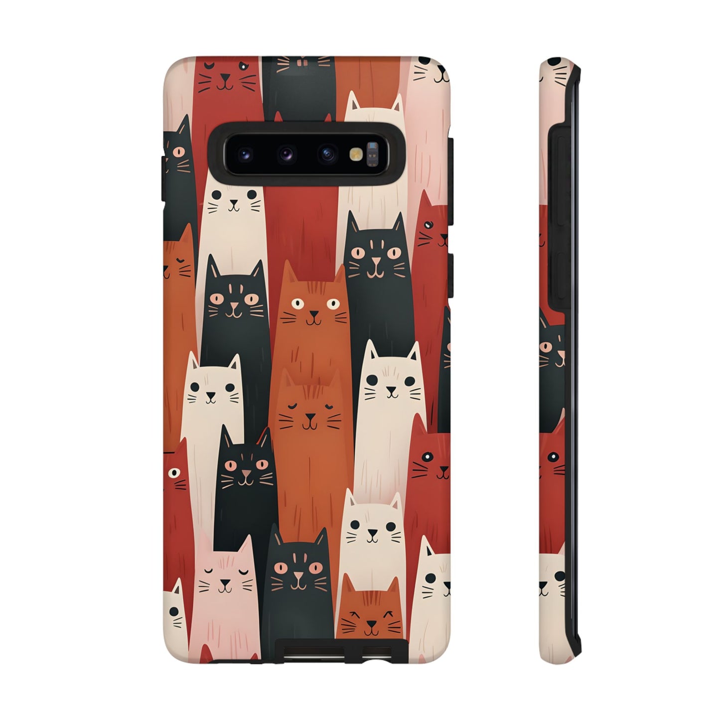 Playful Cat Phone Case - Tough & Stylish Purrfect for Cat Lovers