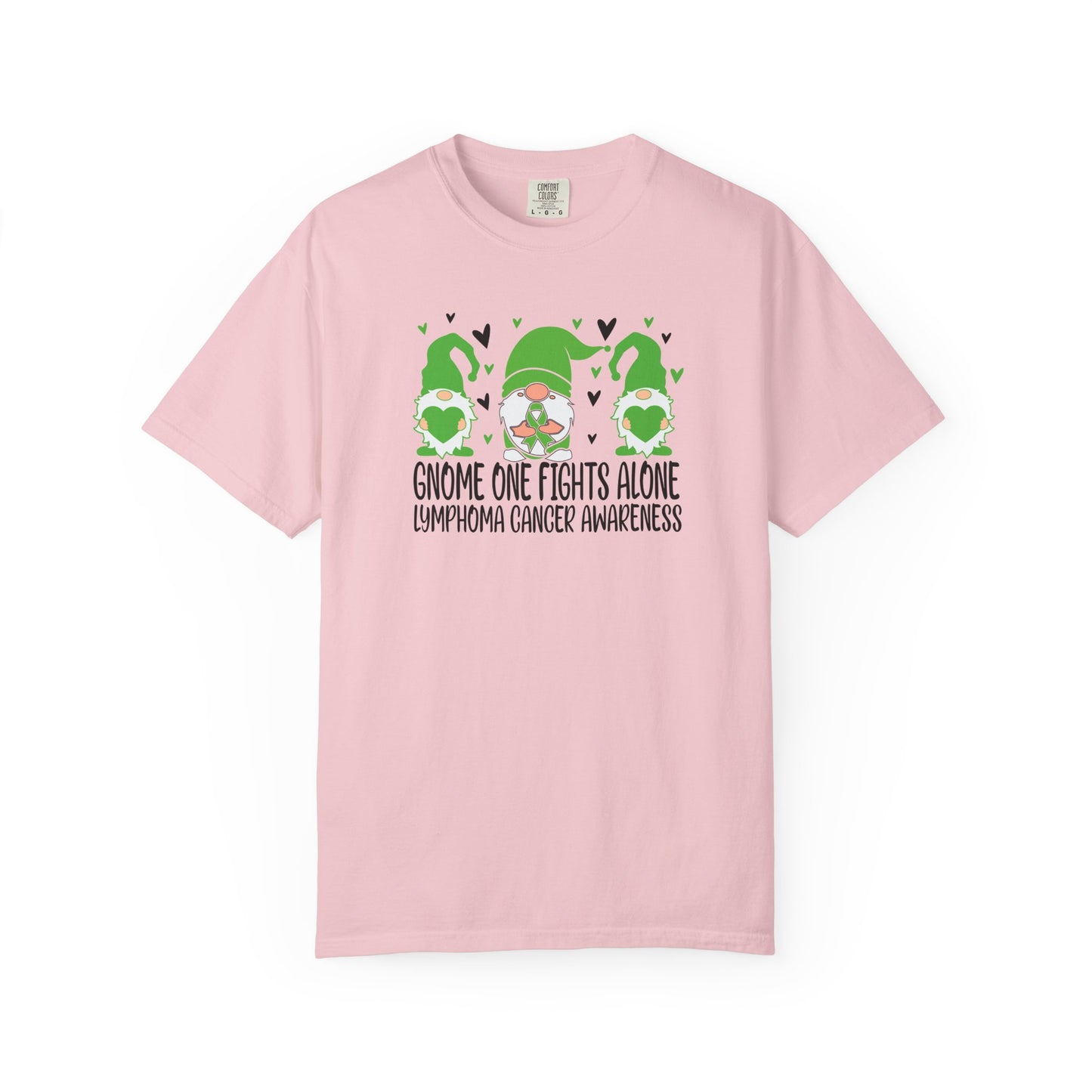 Gnome Fights Alone Tee | Lymphoma Awareness T-Shirt, Supportive Gift for Cancer Awareness Month, Unisex Shirt for Gnome Lovers, Fight [...]