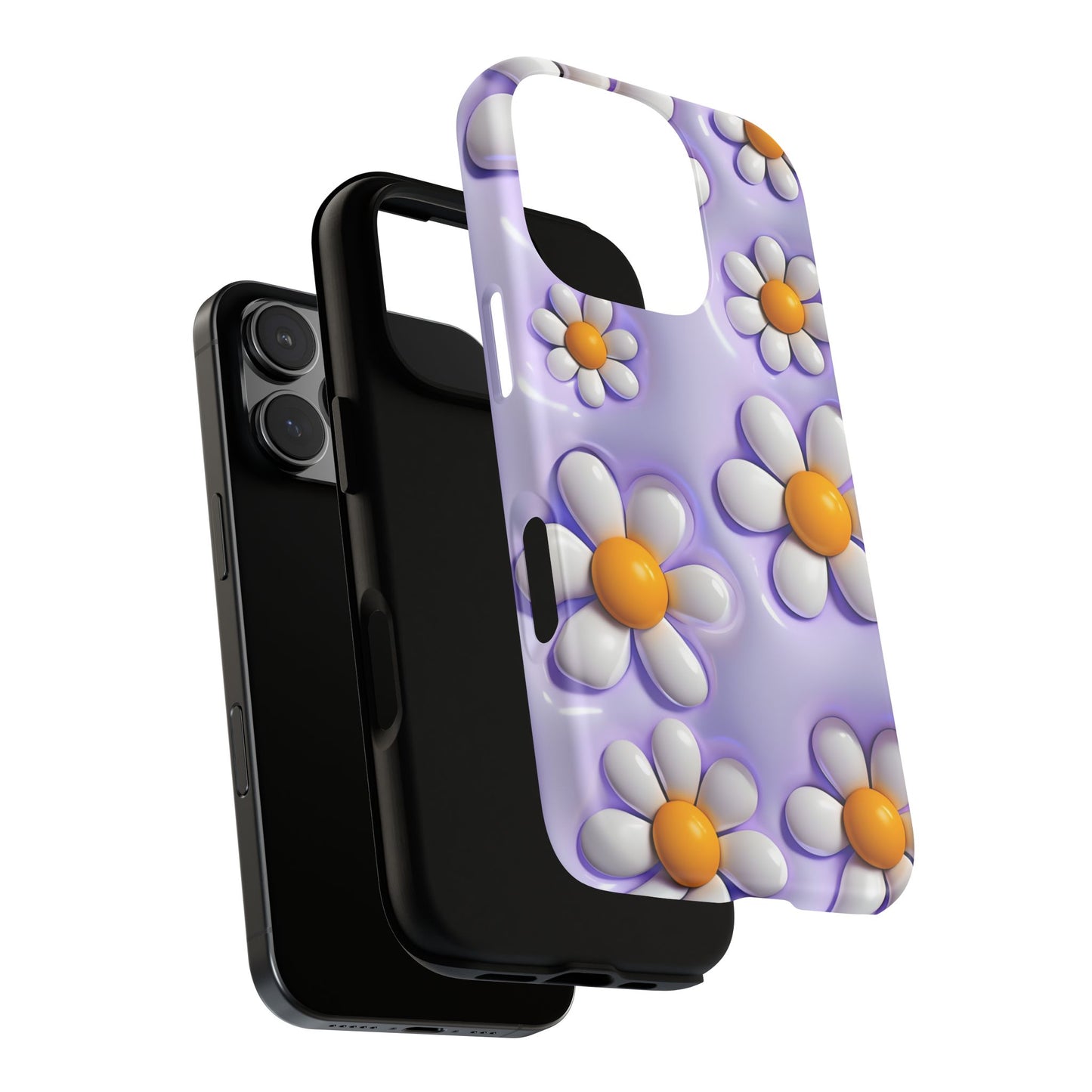 Daisy Floral Phone Case - Tough Cases for Flower Power Vibes