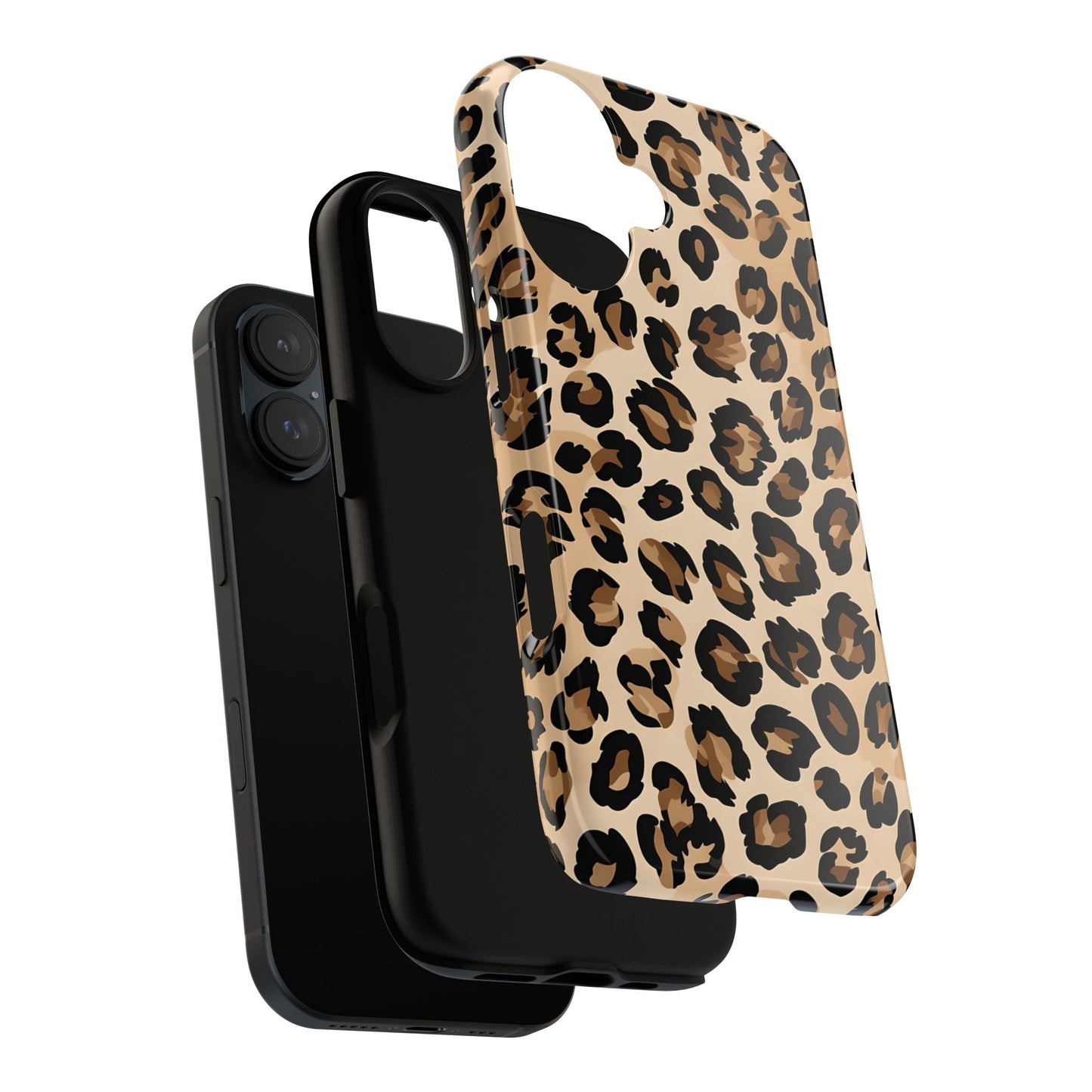 Wild Leopard Print Phone Case - Tough Protection for Animal Lovers