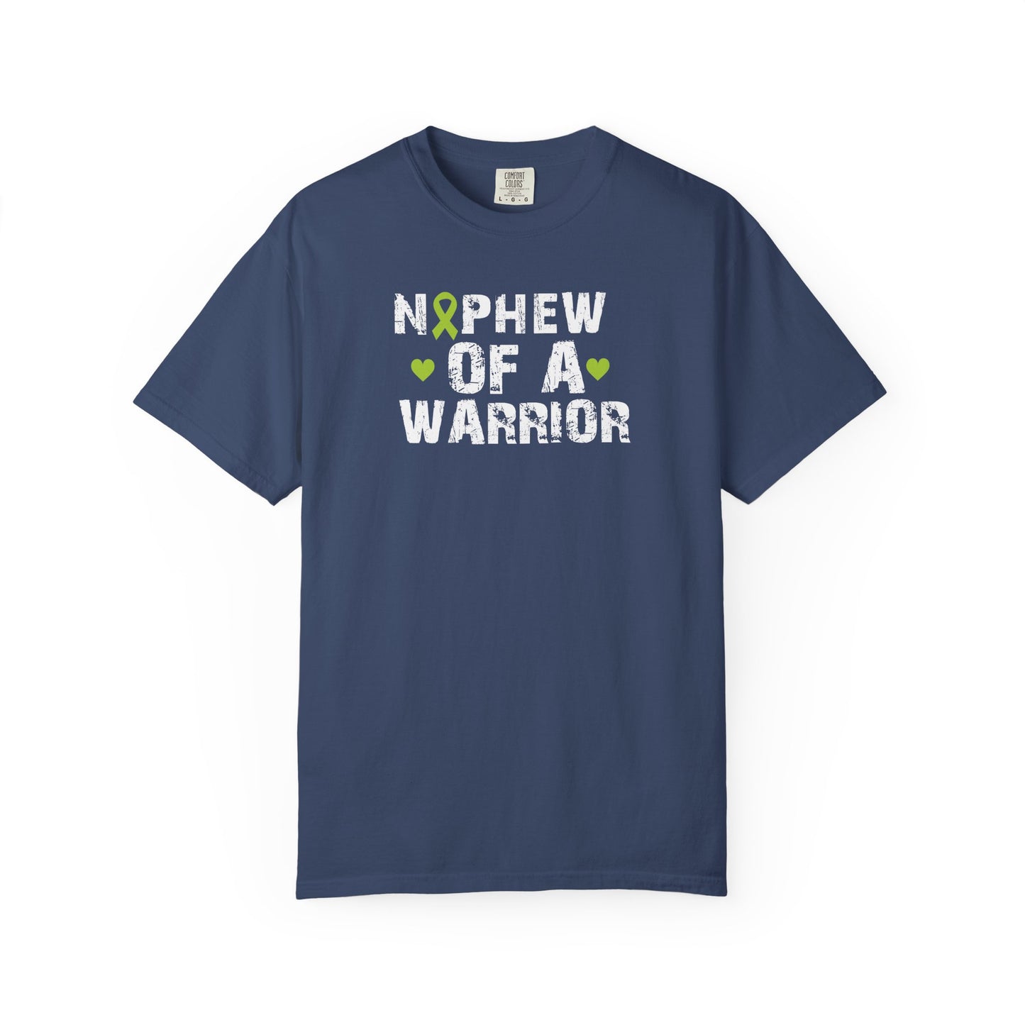 Unisex Warrior Nephew T-Shirt, Support Cancer Awareness Tee, Gift for Family, Comfortable Casual Wear, Unisex Cancer Support Shirt