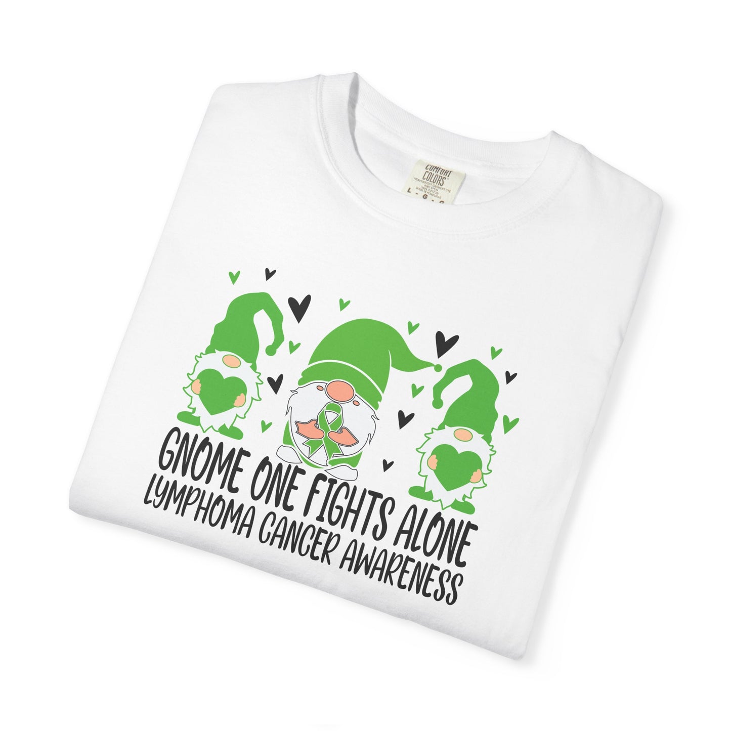 Gnome Fights Alone Tee | Lymphoma Awareness T-Shirt, Supportive Gift for Cancer Awareness Month, Unisex Shirt for Gnome Lovers, Fight [...]