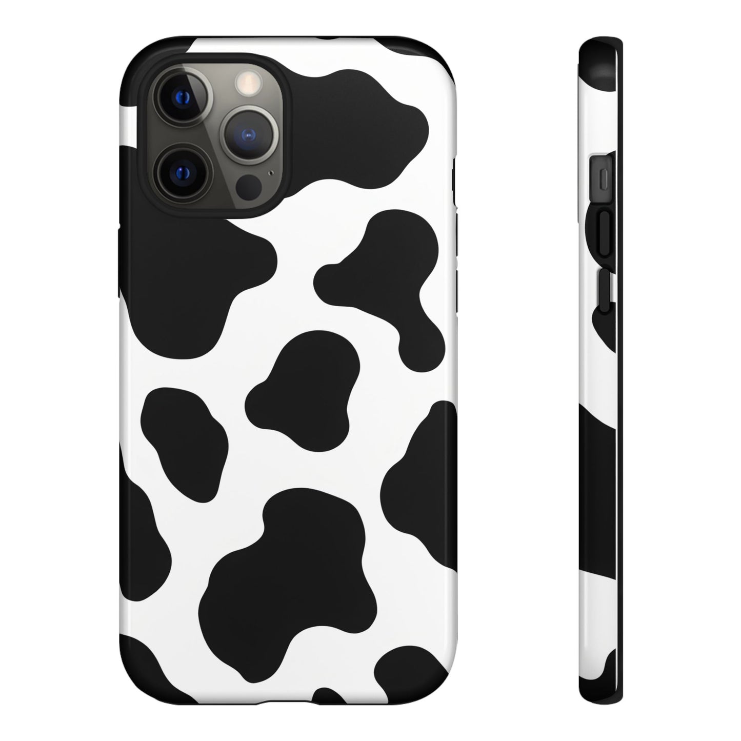 Cow Print Phone Case - Tough Cases for Trendy Protection