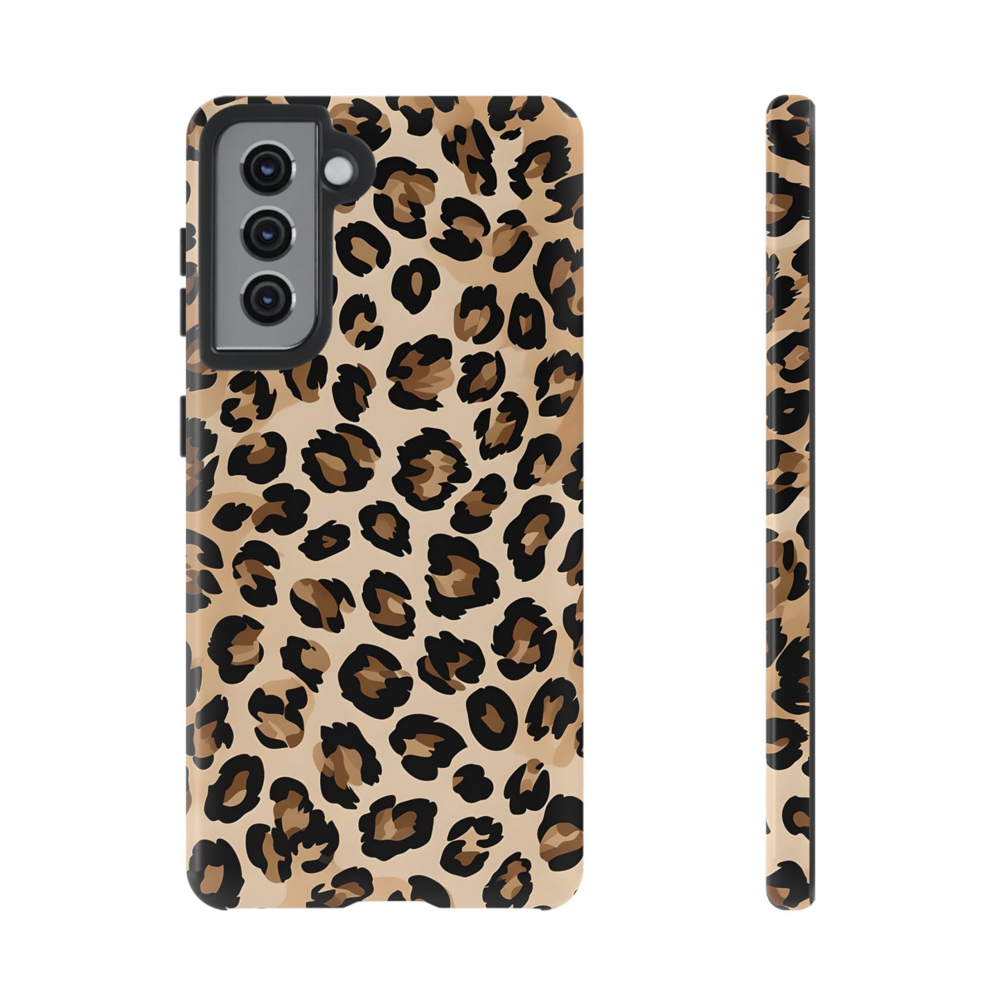 Wild Leopard Print Phone Case - Tough Protection for Animal Lovers