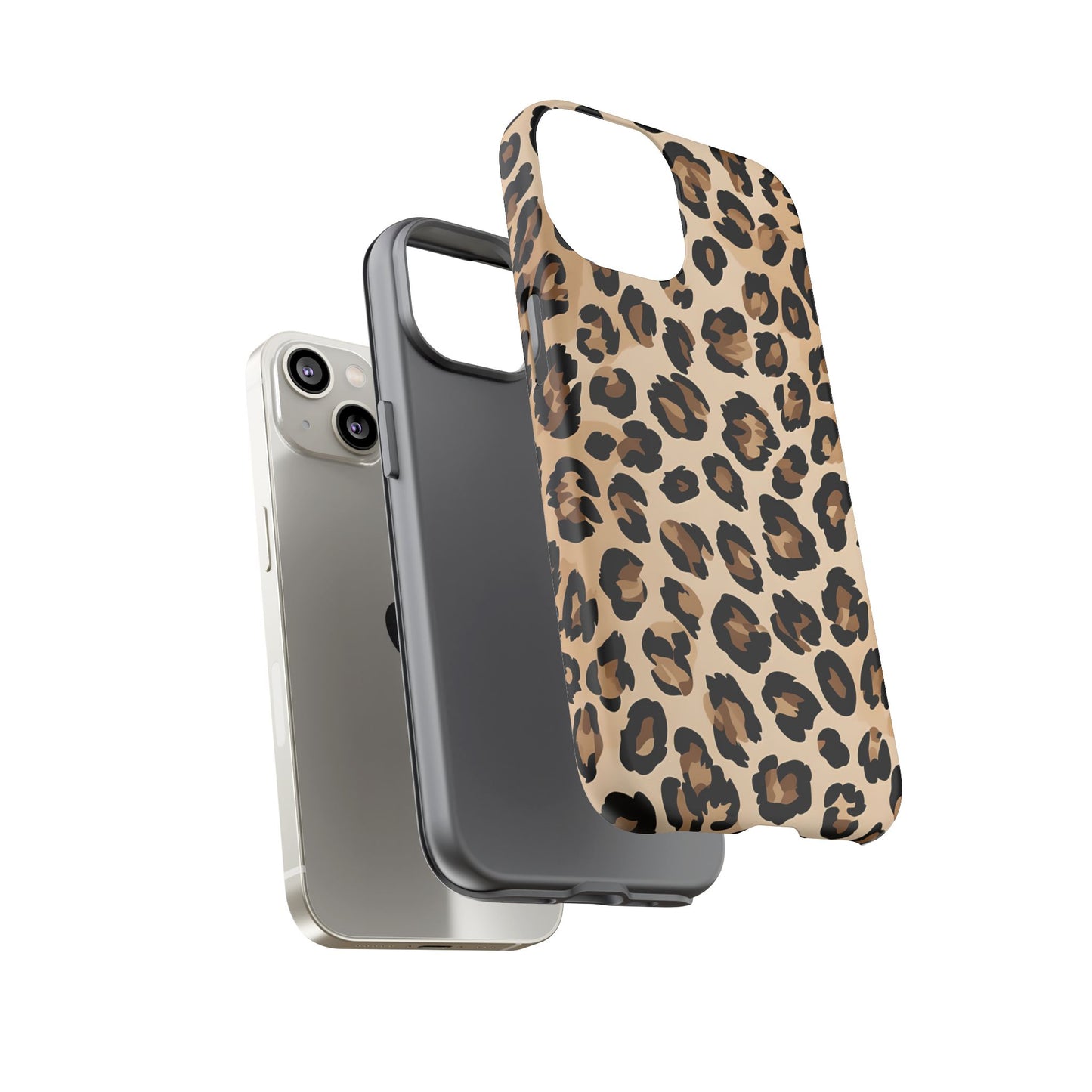 Wild Leopard Print Phone Case - Tough Protection for Animal Lovers