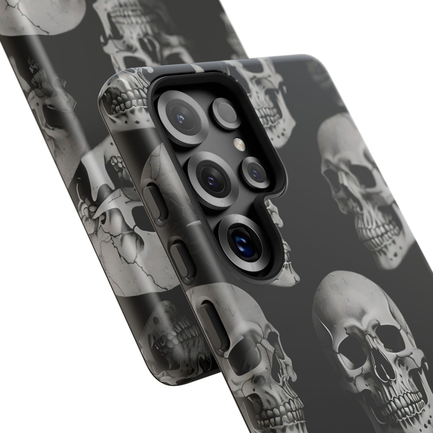 Skull Print Phone Case - Tough Cases for Bold Style