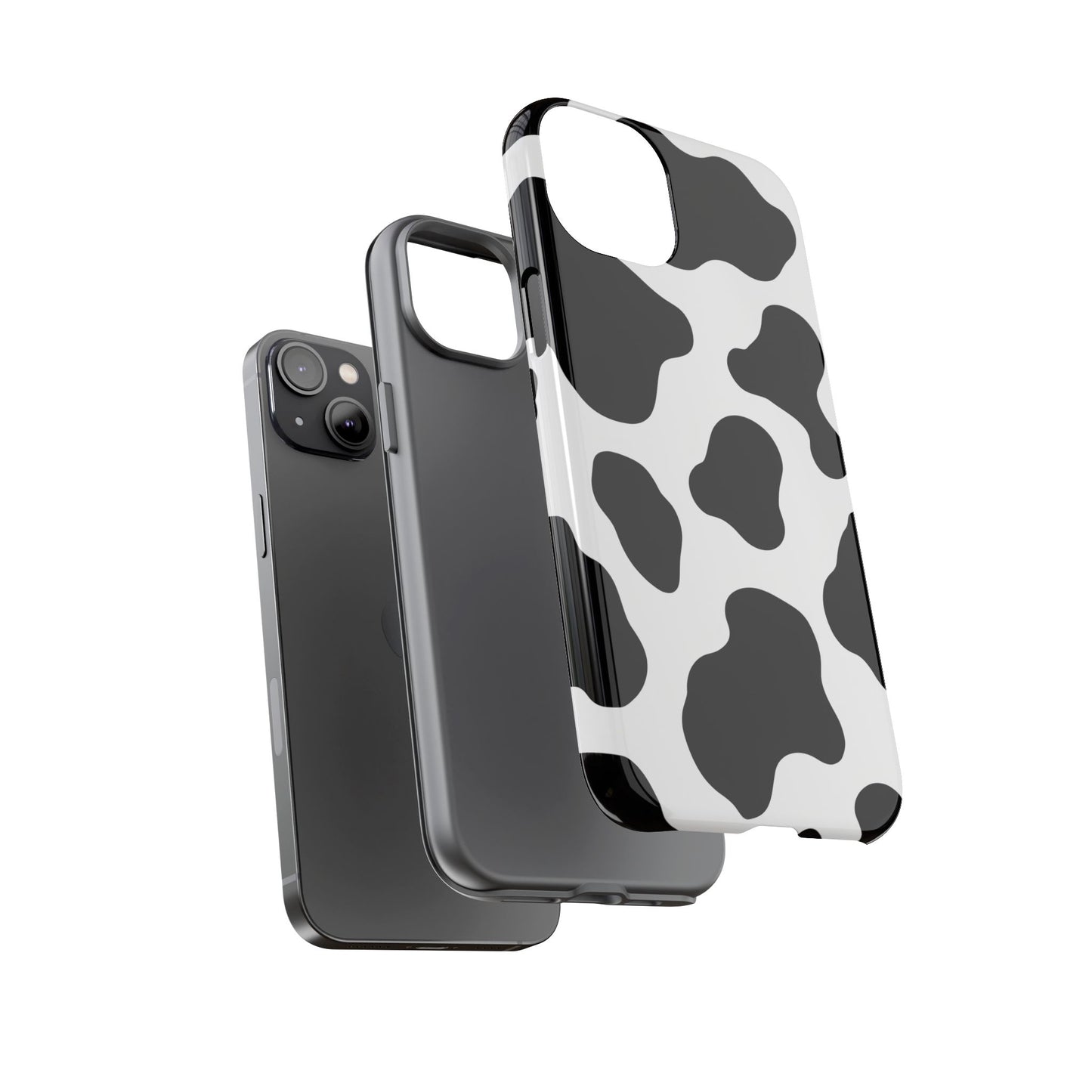 Cow Print Phone Case - Tough Cases for Trendy Protection