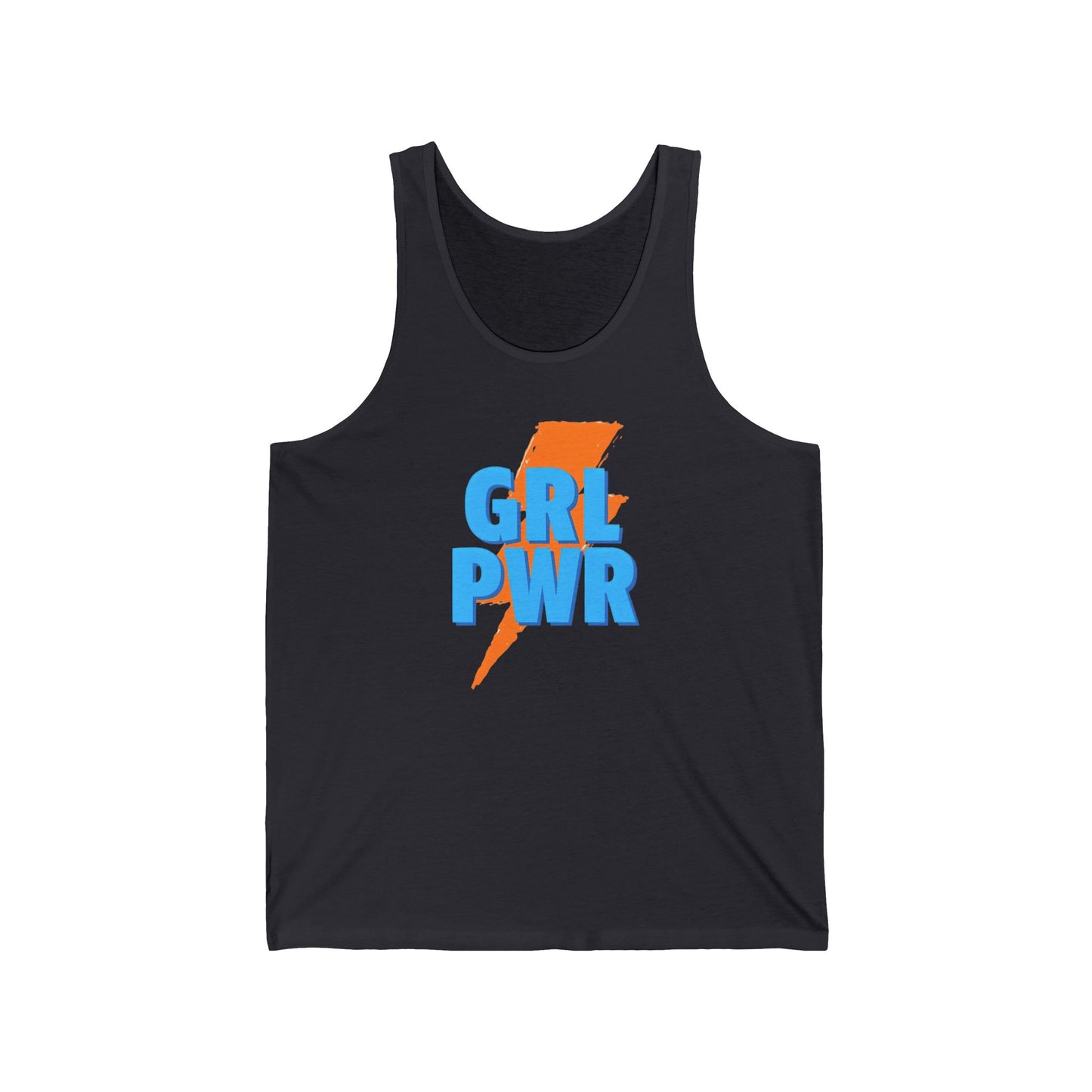 GRL PWR Unisex Jersey Tank - Empowering Summer Style