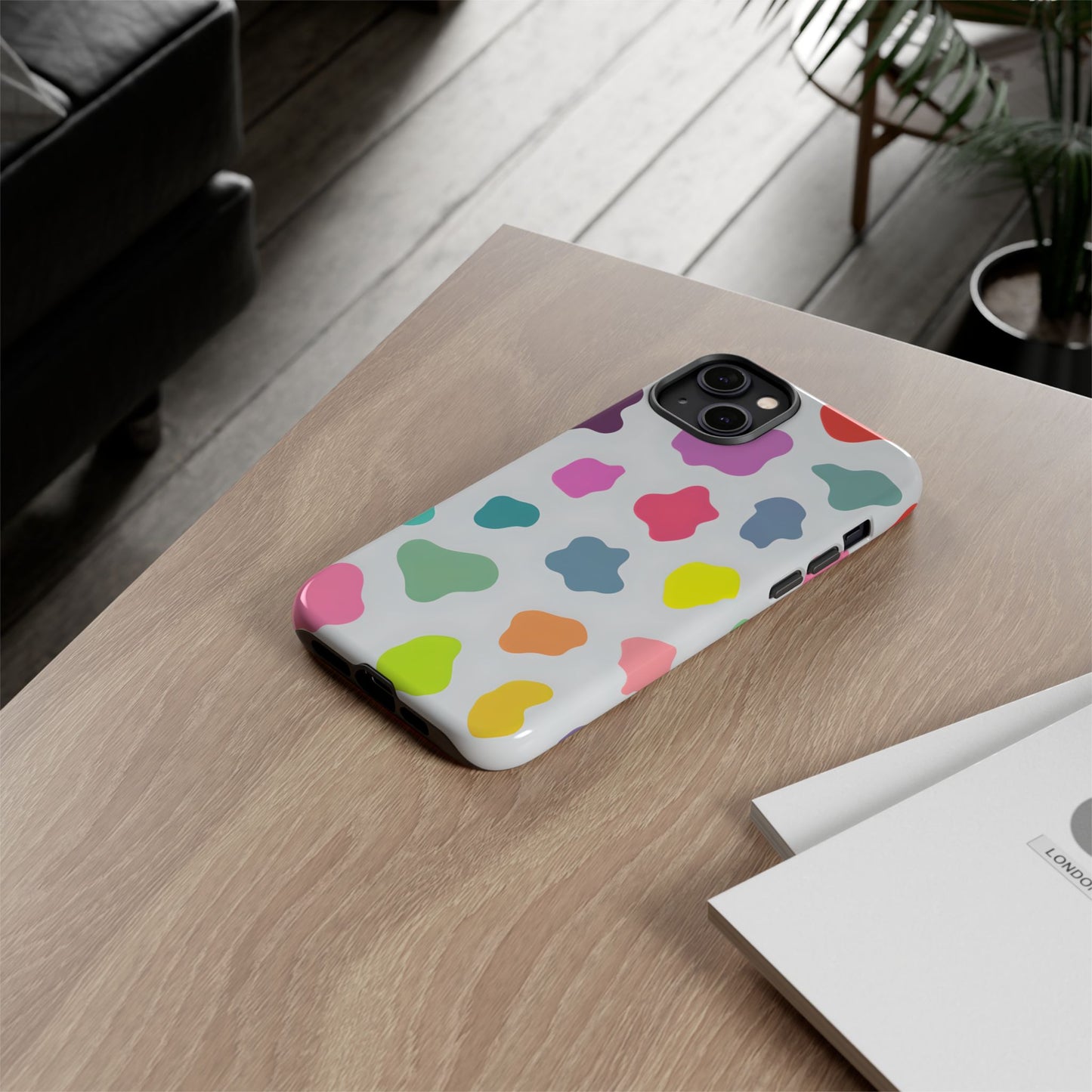 Colorful Abstract Phone Case - Tough Cases - Fun & Vibrant Protection