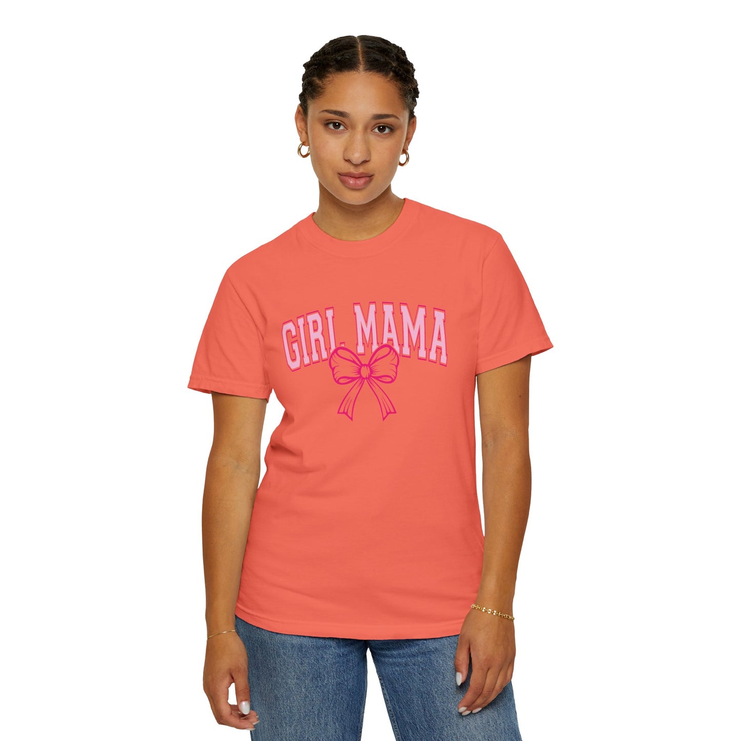 Girl Mama Garment-Dyed Unisex T-Shirt - Comfortable & Stylish Tee for Moms
