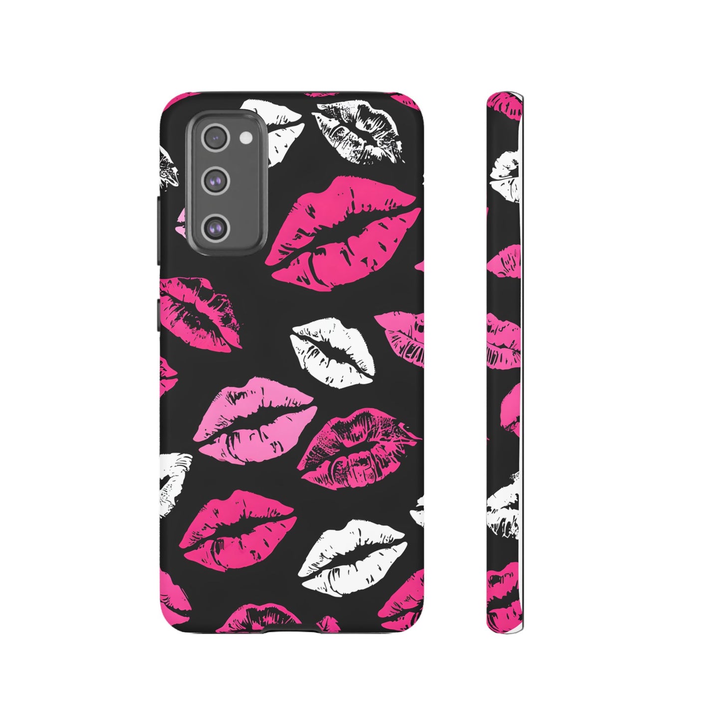 Lips Print iPhone Case - Stylish Tough Phone Cover