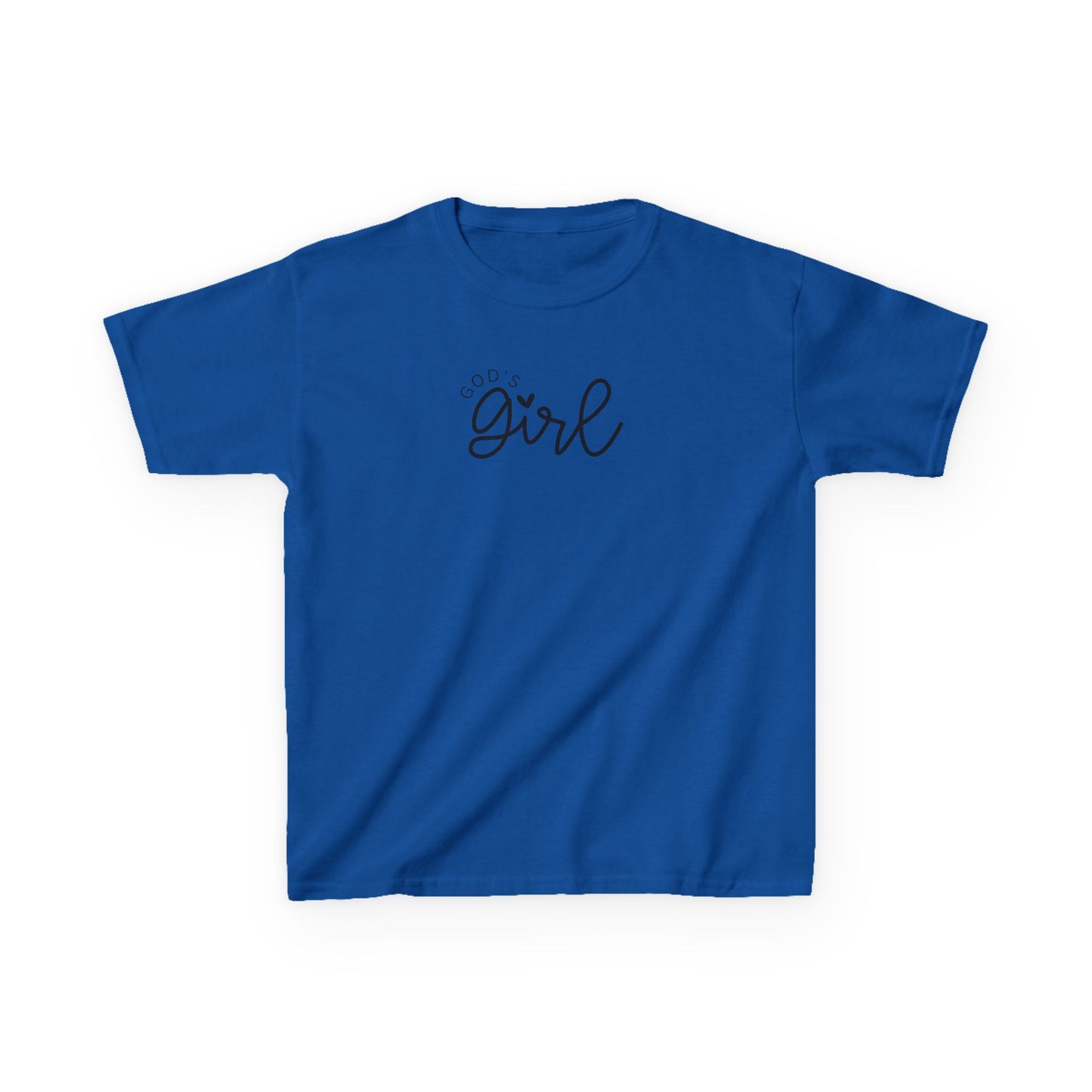 God's Girl Kids Heavy Cotton Tee - Cute and Comfortable T-Shirt for Faith-Inspired Girls