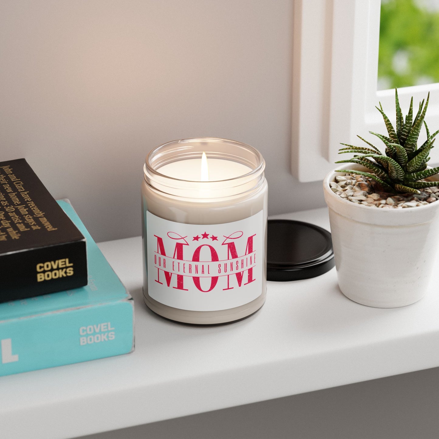 PERSONALIZED-Mom Scented Soy Candle - Our Eternal Sunshine - 9oz