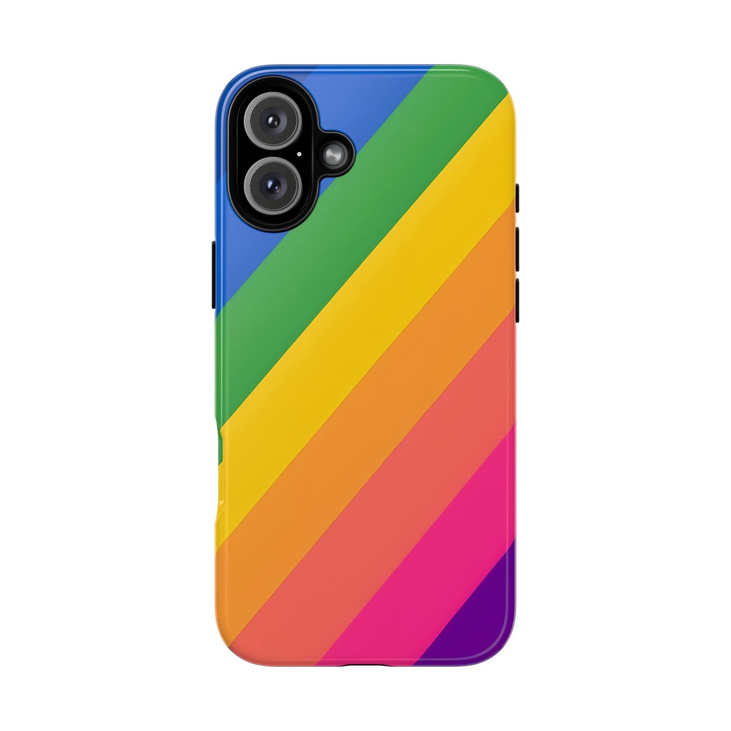 Vibrant Rainbow Phone Case - Tough & Stylish
