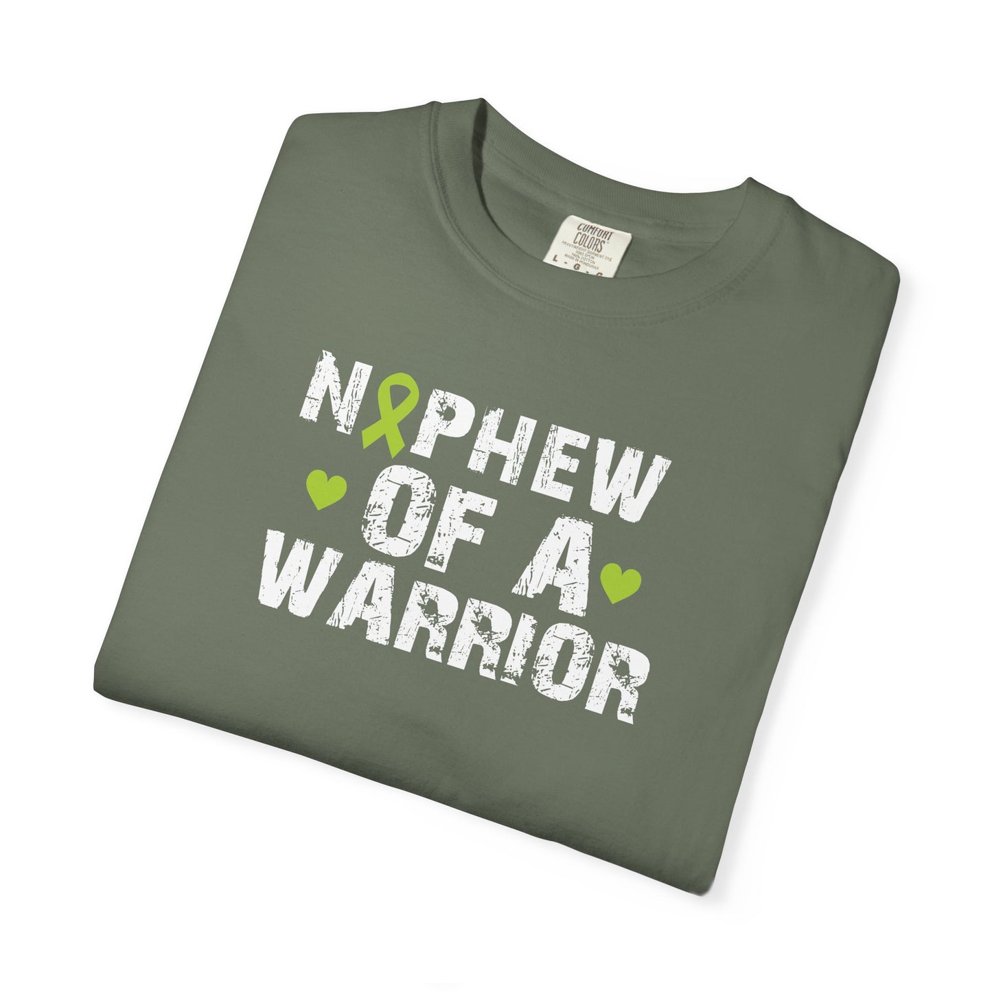 Unisex Warrior Nephew T-Shirt, Support Cancer Awareness Tee, Gift for Family, Comfortable Casual Wear, Unisex Cancer Support Shirt