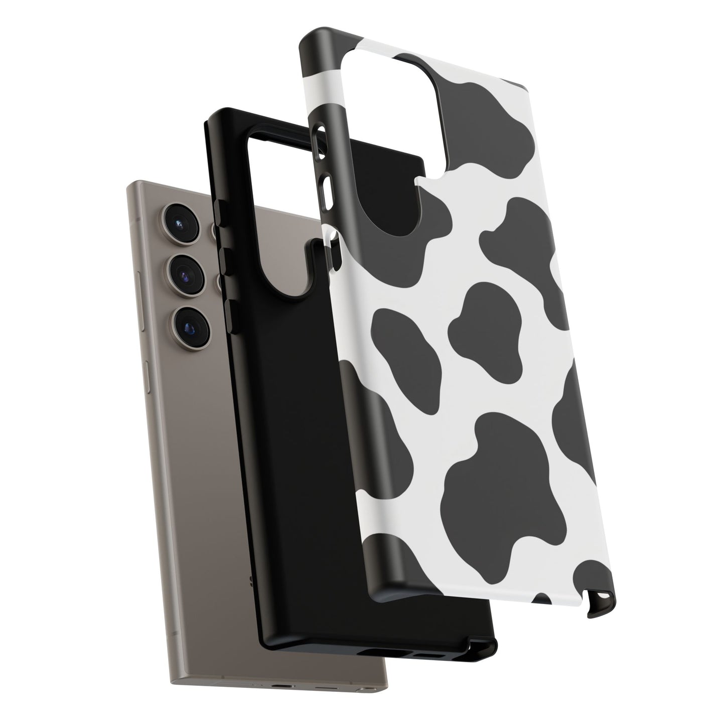 Cow Print Phone Case - Tough Cases for Trendy Protection