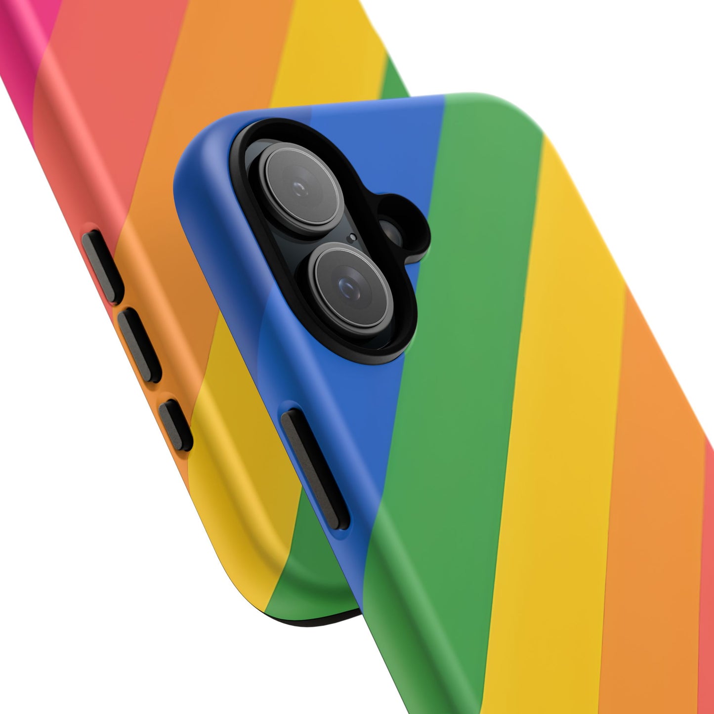 Vibrant Rainbow Phone Case - Tough & Stylish