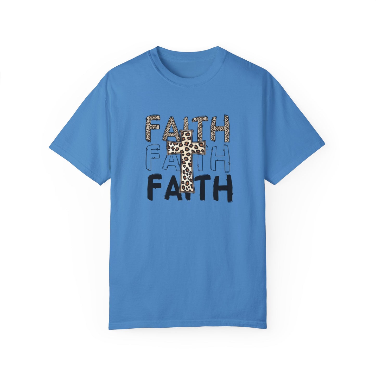 Unisex Faith Graphic T-Shirt - Giraffe Print Design for Inspirational Style