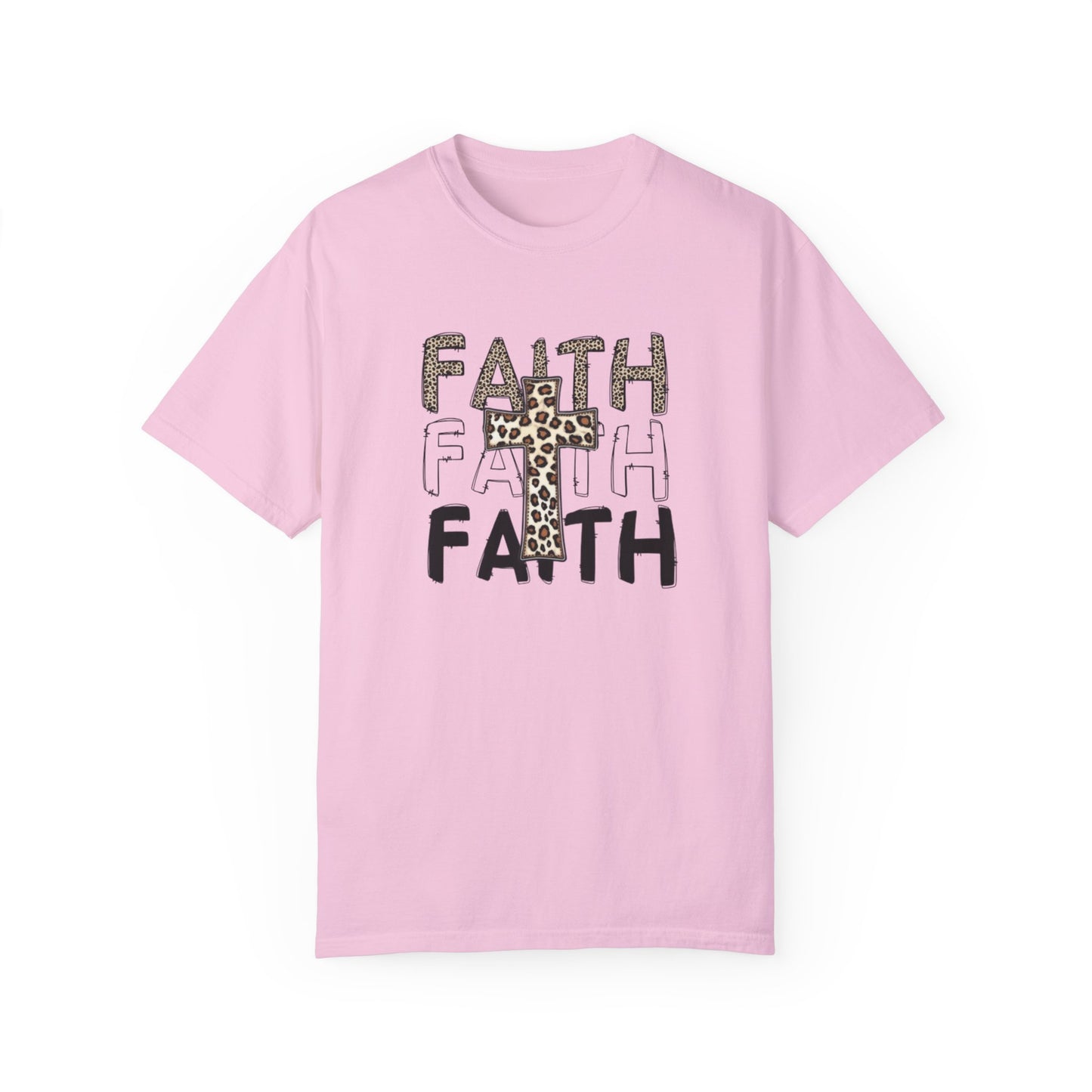 Unisex Faith Graphic T-Shirt - Giraffe Print Design for Inspirational Style