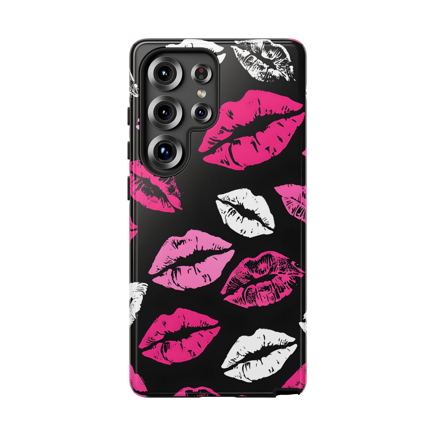 Lips Print iPhone Case - Stylish Tough Phone Cover