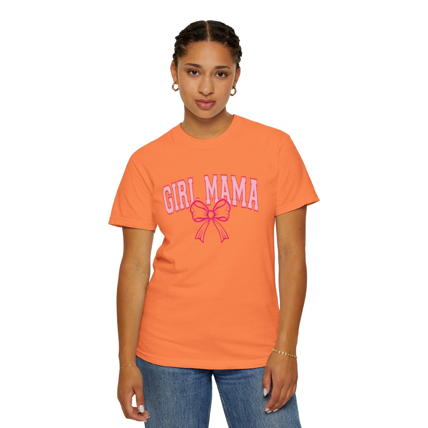 Girl Mama Garment-Dyed Unisex T-Shirt - Comfortable & Stylish Tee for Moms