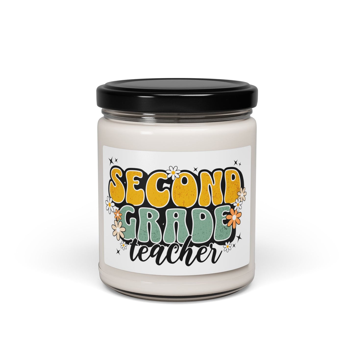 PERSONALIZED-Scented Soy Candle for Second Grade Teachers - Perfect Gift for Educators