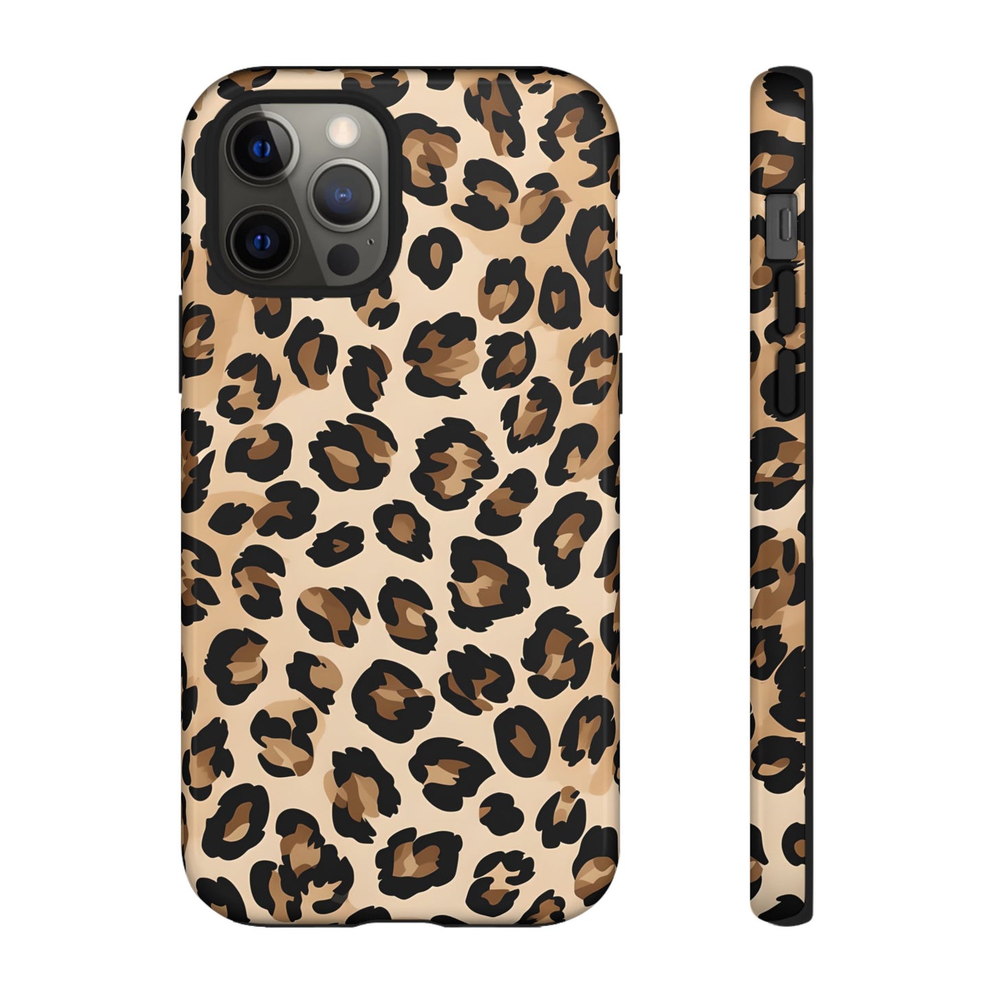 Wild Leopard Print Phone Case - Tough Protection for Animal Lovers