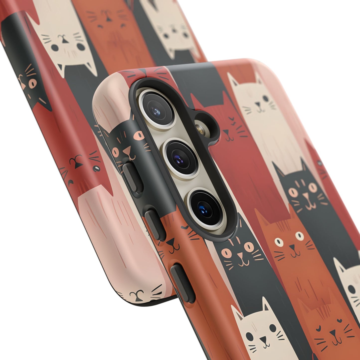 Playful Cat Phone Case - Tough & Stylish Purrfect for Cat Lovers