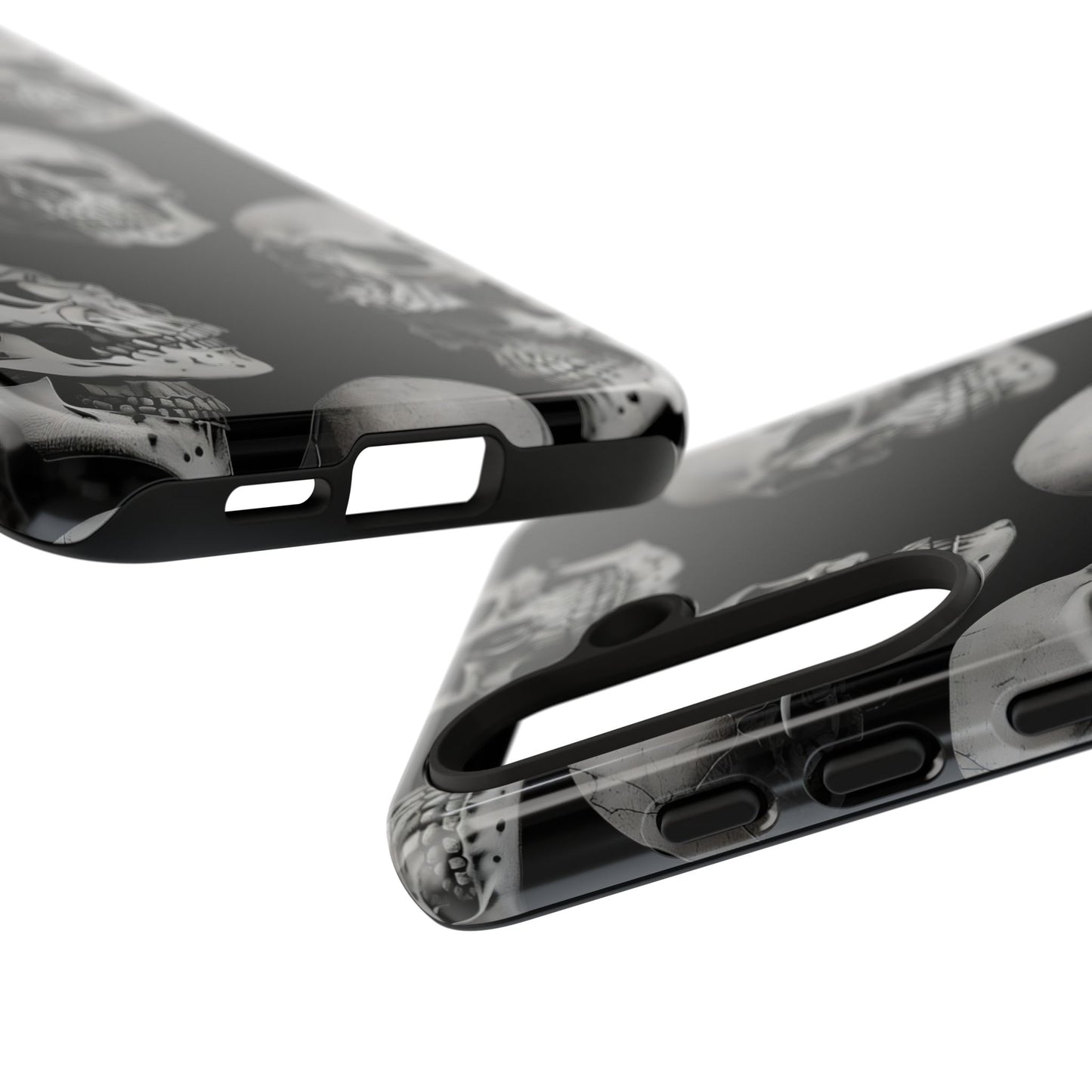 Skull Print Phone Case - Tough Cases for Bold Style