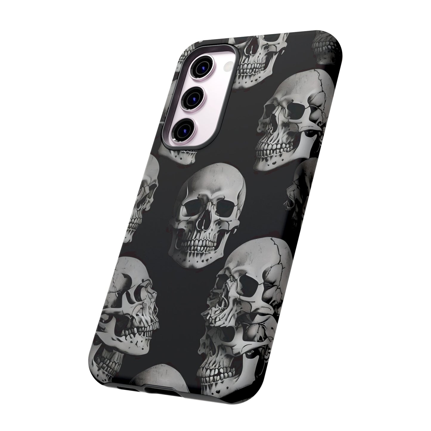 Skull Print Phone Case - Tough Cases for Bold Style