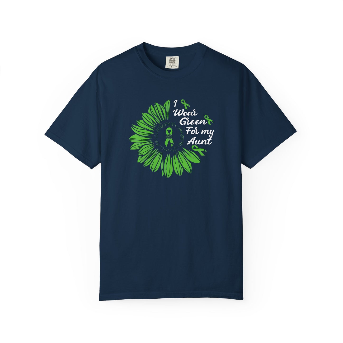 Unisex Garment-Dyed T-shirt for Aunts | I Wore Green For My Aunt | Gifts for Aunts, Family Reunion, Birthday Tee, Unique Aunt Shirt, [...]