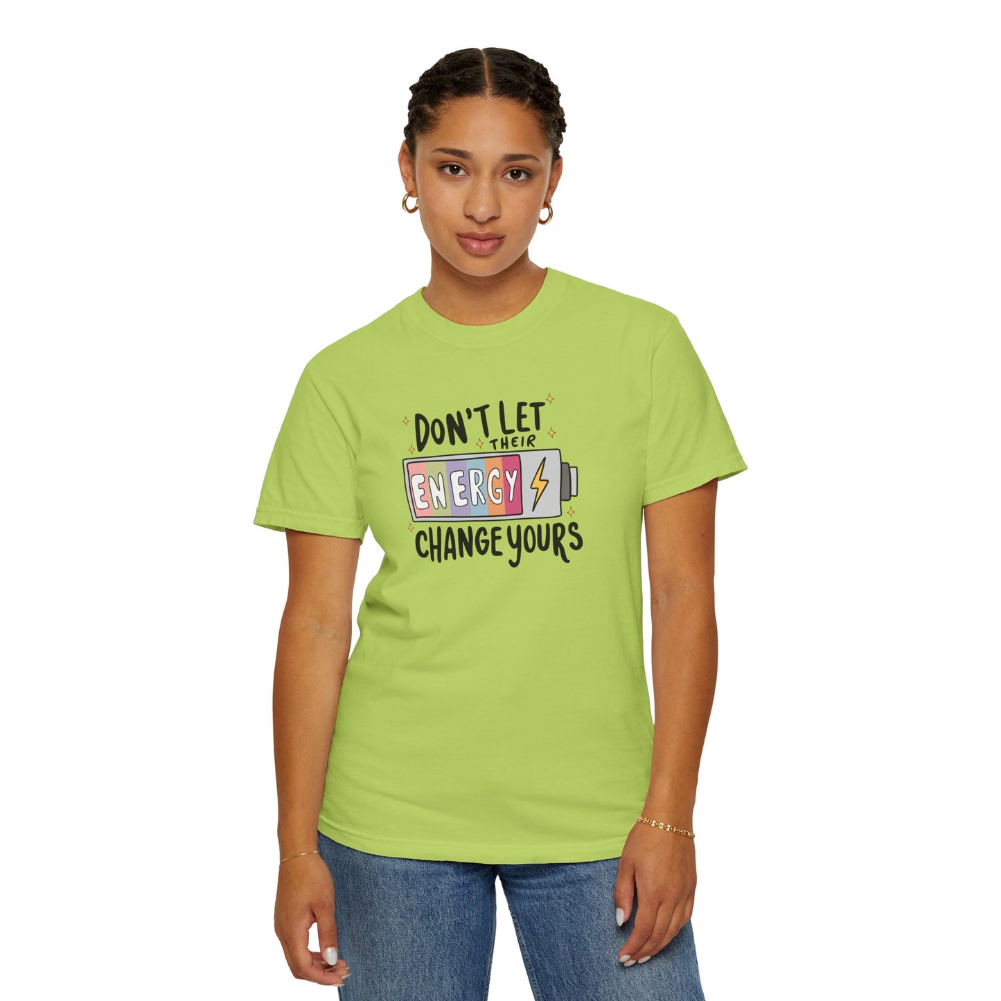 Funny Energy Change Unisex T-Shirt - Motivational Quote Tee
