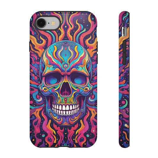 Colorful Skull Phone Case - Tough Cases for Bold Personalities