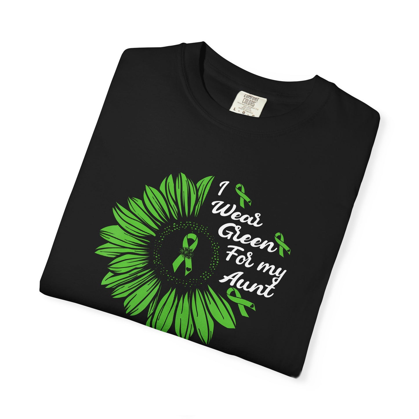 Unisex Garment-Dyed T-shirt for Aunts | I Wore Green For My Aunt | Gifts for Aunts, Family Reunion, Birthday Tee, Unique Aunt Shirt, [...]