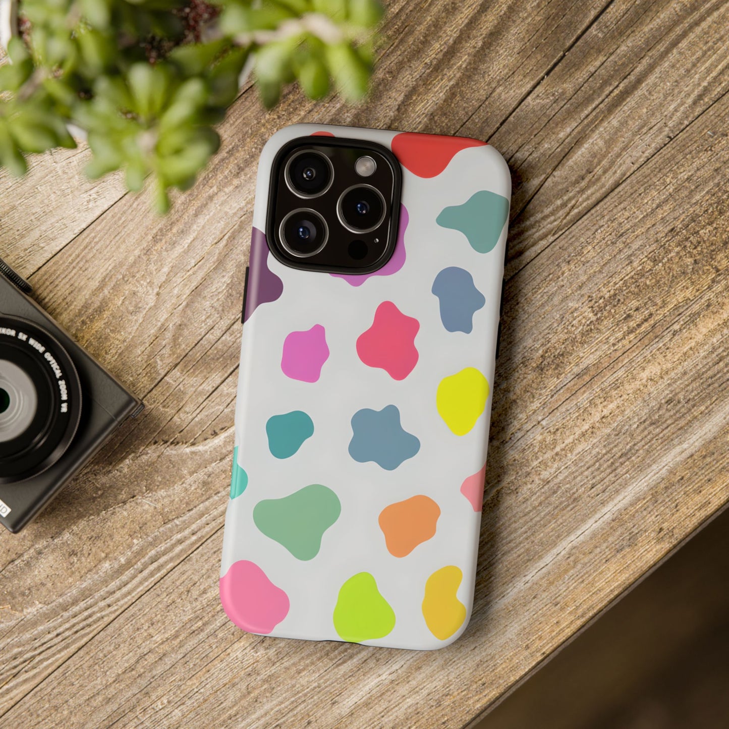 Colorful Abstract Phone Case - Tough Cases - Fun & Vibrant Protection