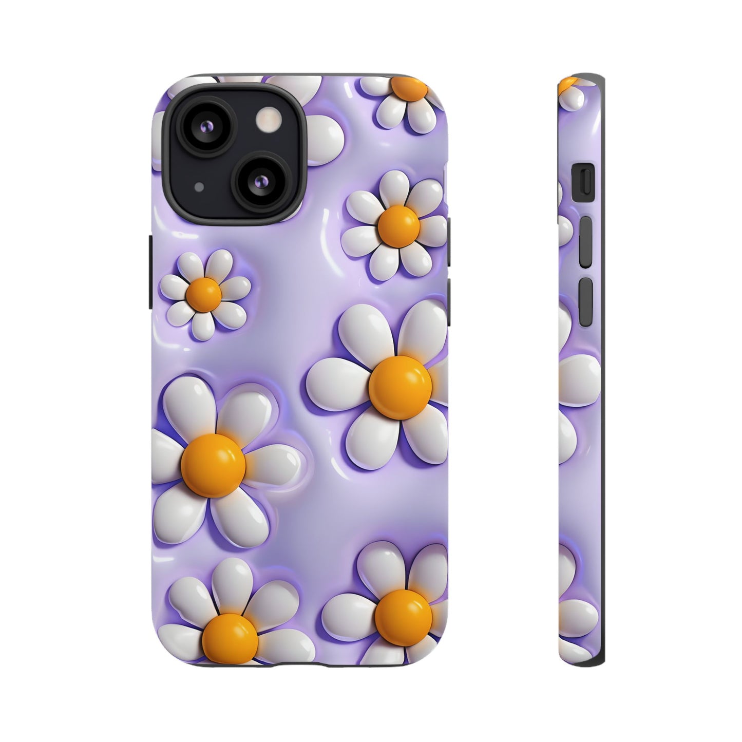 Daisy Floral Phone Case - Tough Cases for Flower Power Vibes