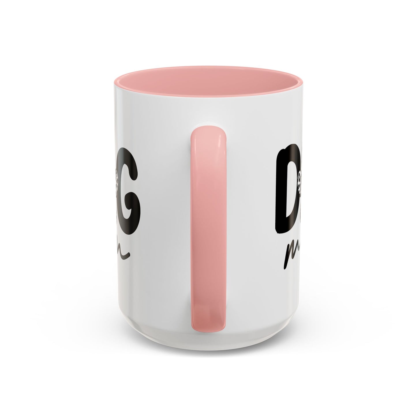 Dog Mom Accent 15oz Coffee Mug - Perfect Gift for Pet Lovers