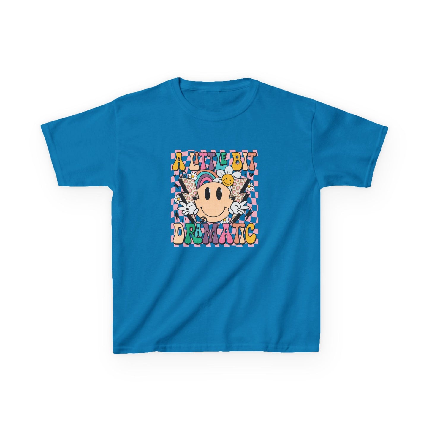 Kids 'A Little Bit Dramatic' Tee - Fun Cotton T-Shirt for Playful Kids