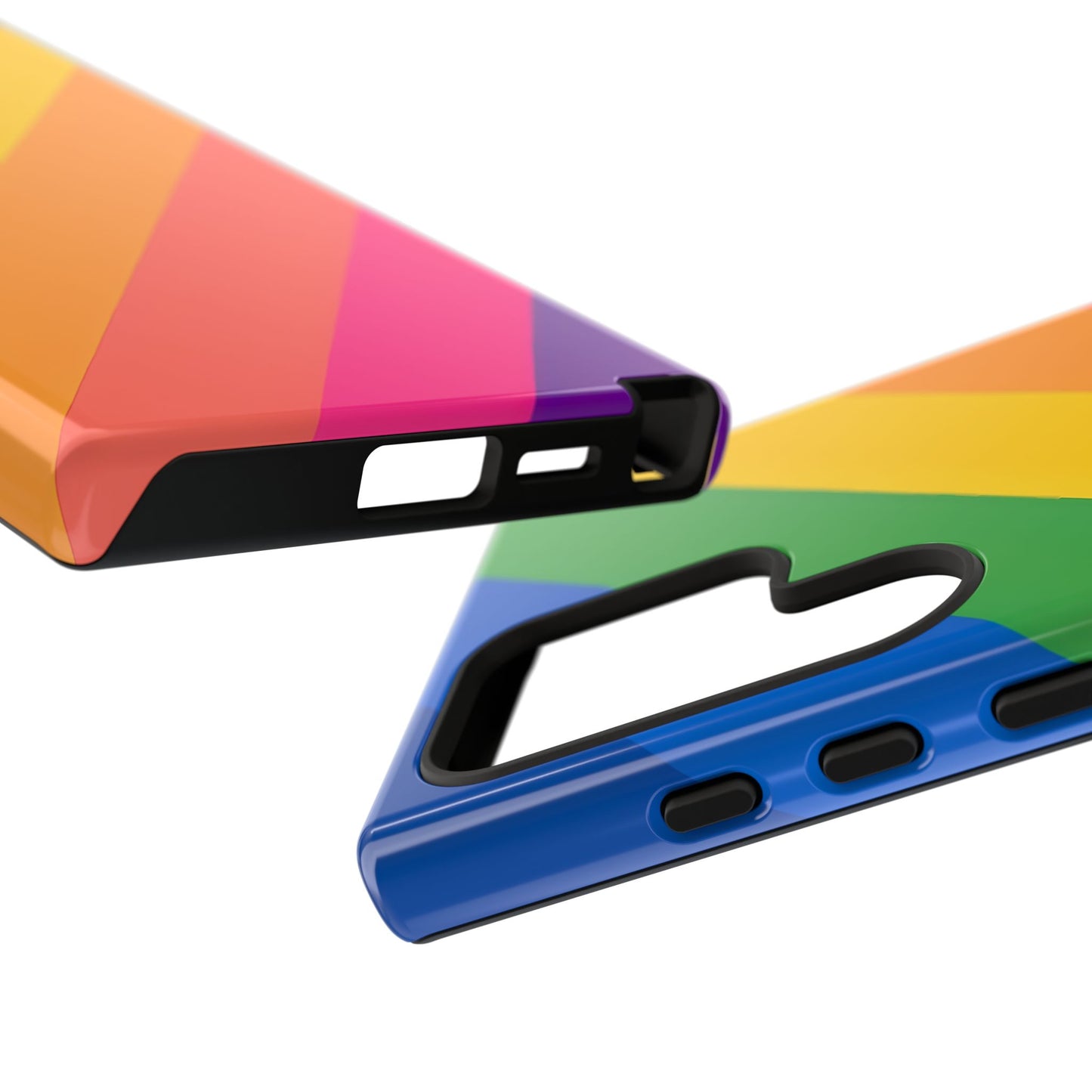 Vibrant Rainbow Phone Case - Tough & Stylish