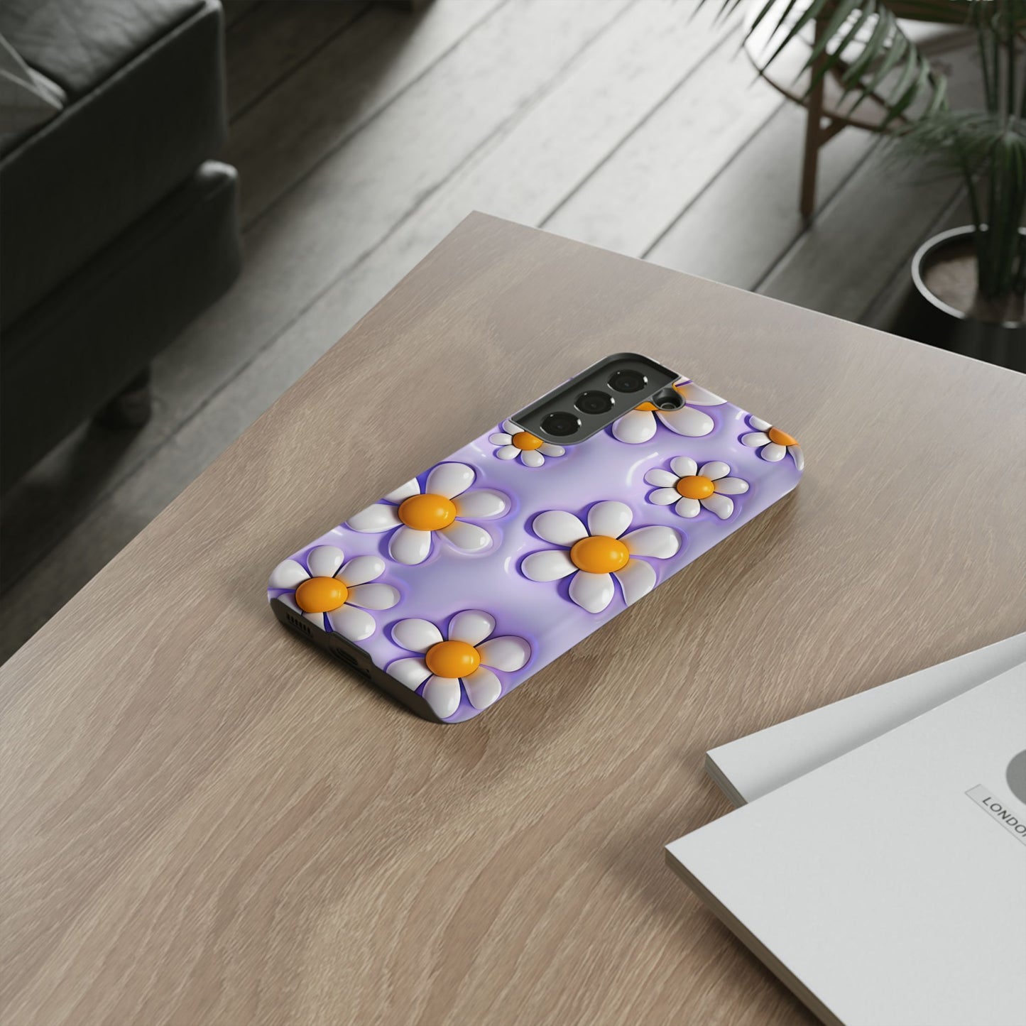 Daisy Floral Phone Case - Tough Cases for Flower Power Vibes