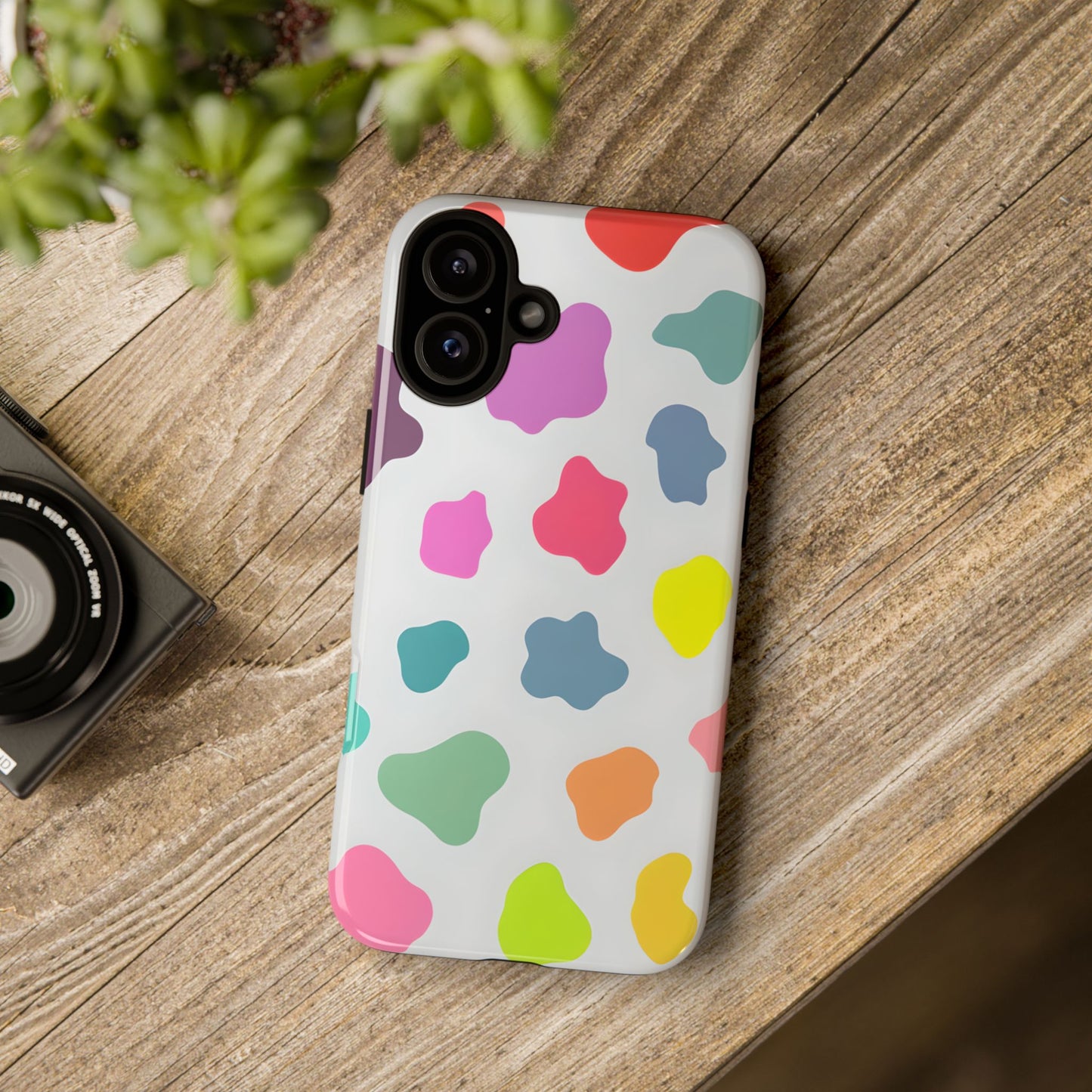Colorful Abstract Phone Case - Tough Cases - Fun & Vibrant Protection