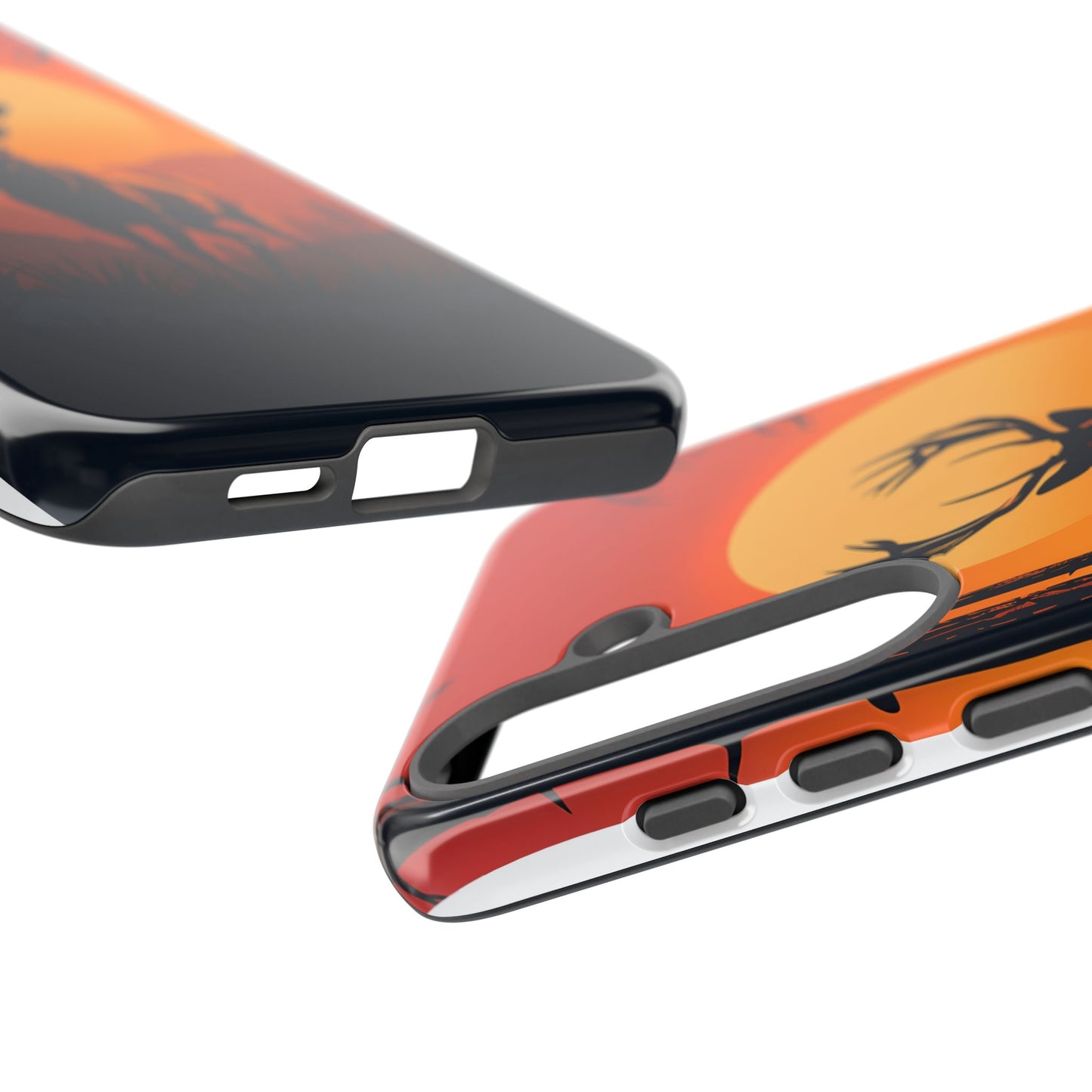 Wildlife Phone Case - Stag and Sunset Design for Nature Lovers