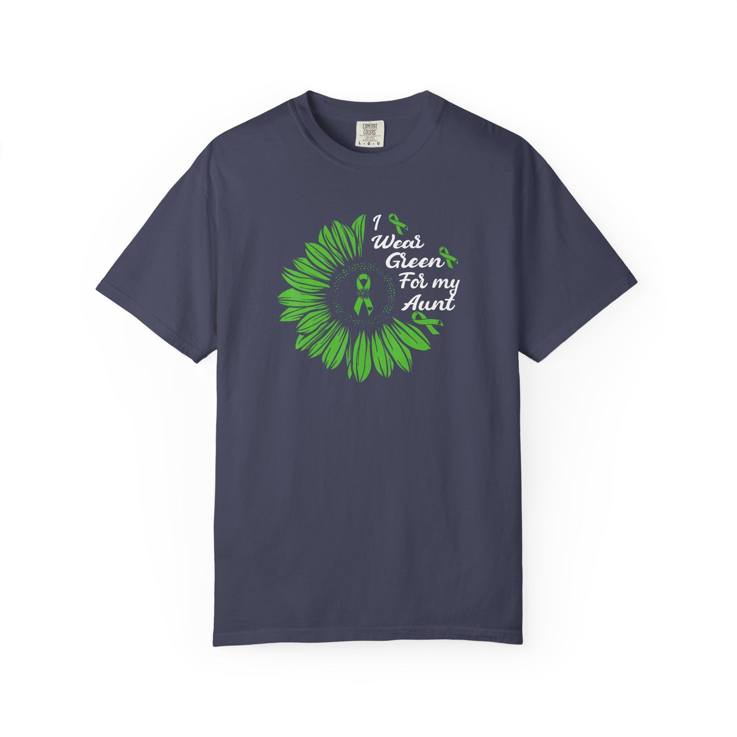 Unisex Garment-Dyed T-shirt for Aunts | I Wore Green For My Aunt | Gifts for Aunts, Family Reunion, Birthday Tee, Unique Aunt Shirt, [...]
