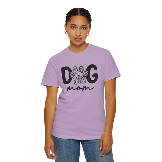 Cute Dog Mom Garment-Dyed T-Shirt | Perfect Gift for Pet Lovers